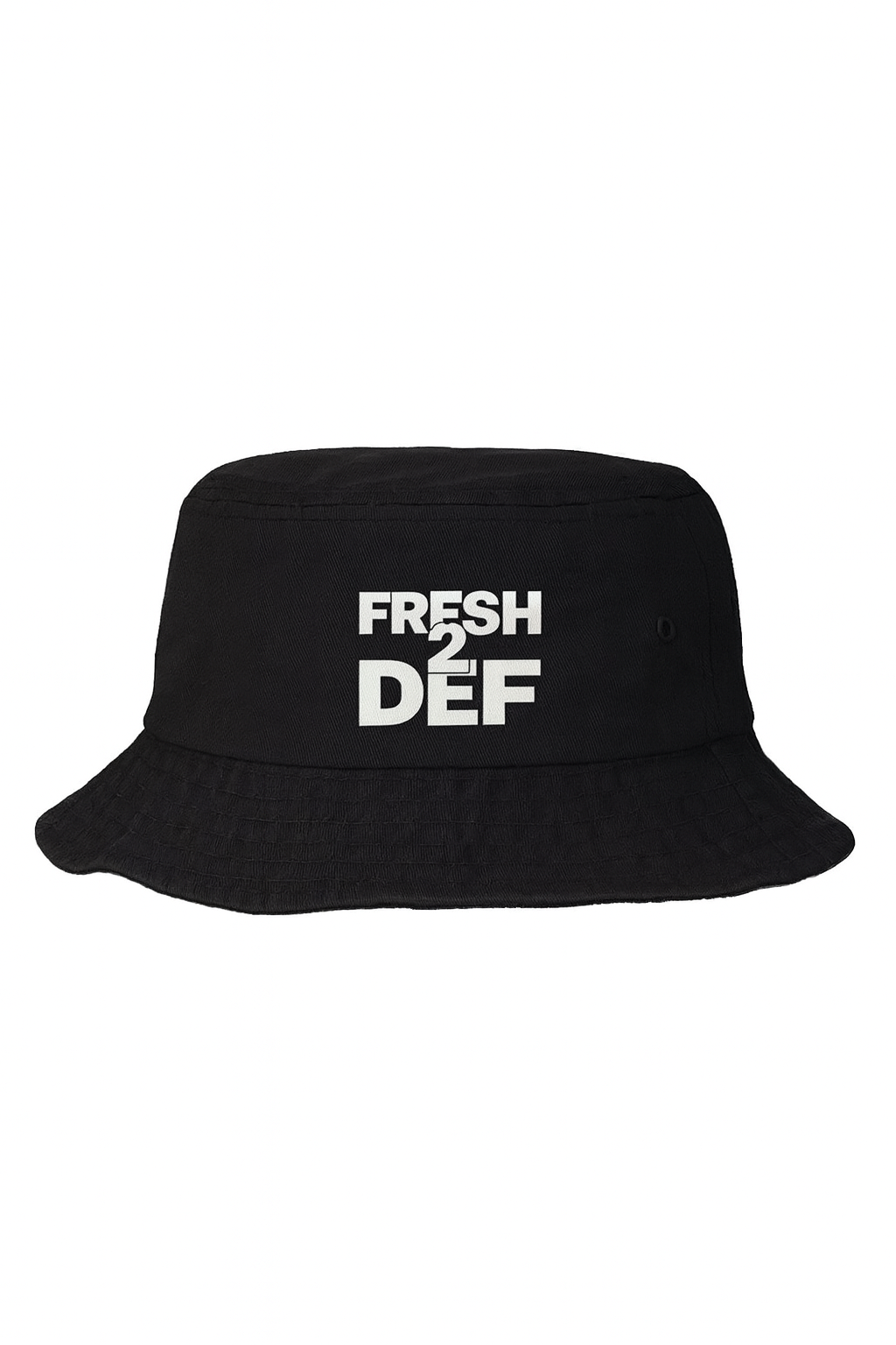 Fresh 2 Def Bucket Hat – Black/White